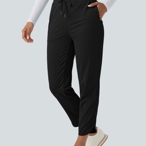 Halara size small golf ankle pants quick dry curved hem